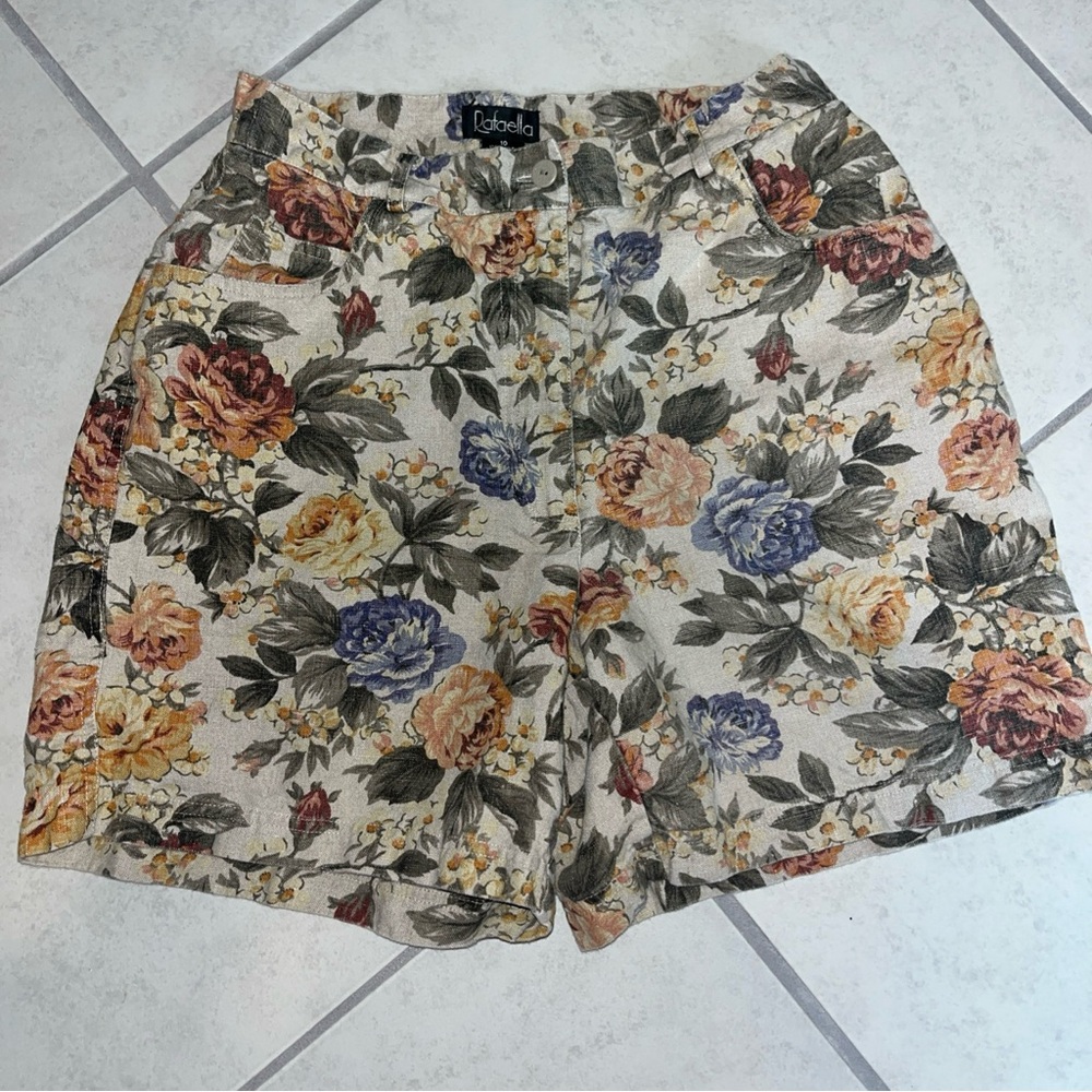 Rafaella Multicolor Floral Women's Shorts